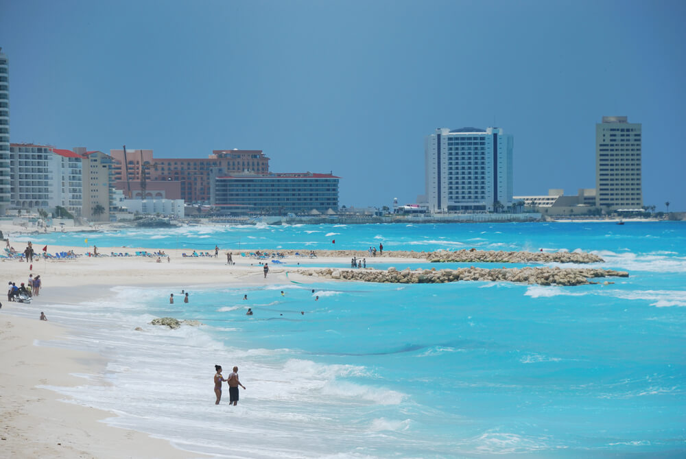 Cancun beaches are known worldwide