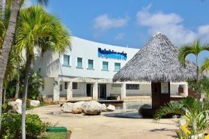 habitat de dolphinaris cancun en ventura park